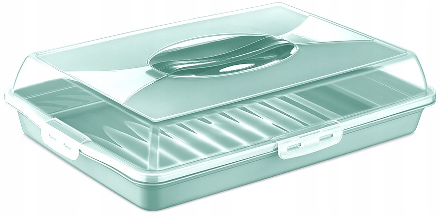 POJEMNIK NA CIASTO WYPIEKI PLASTIKOWY 43cm x 31cm Marka Katex