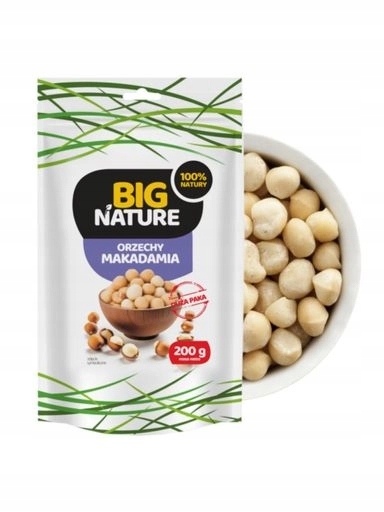 2x Big Nature Macadamia ořechy 200 g