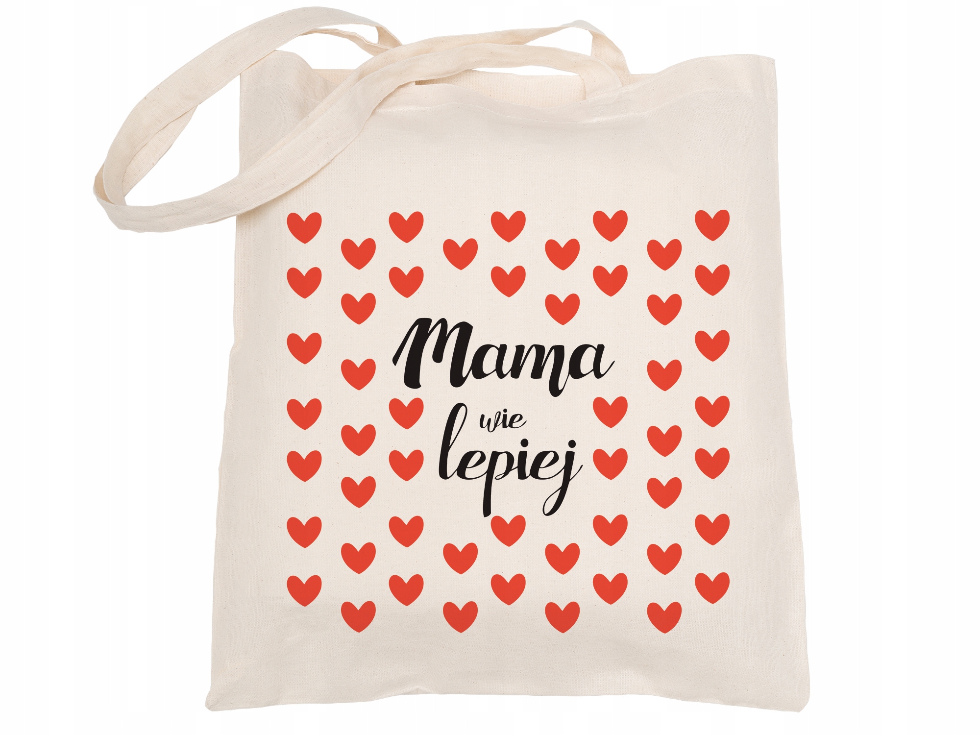 

Torba bawełniana na Dzień Matki Mamy Eko