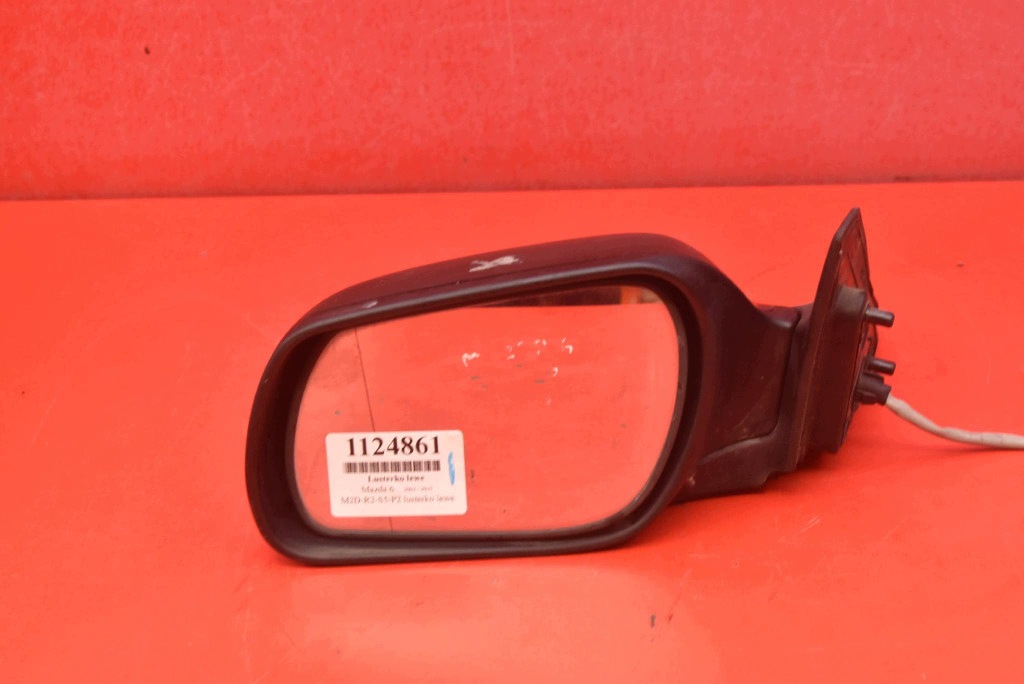 mirror left black, EU 015797 MAZDA 6 1 and GG 02-05 3 PIN