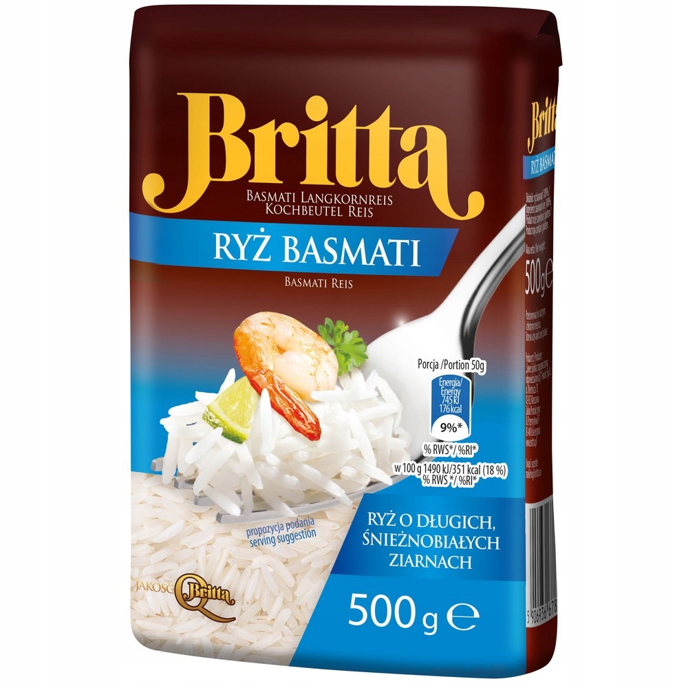 Rýže Britta Basmati 0,5 kg fólie