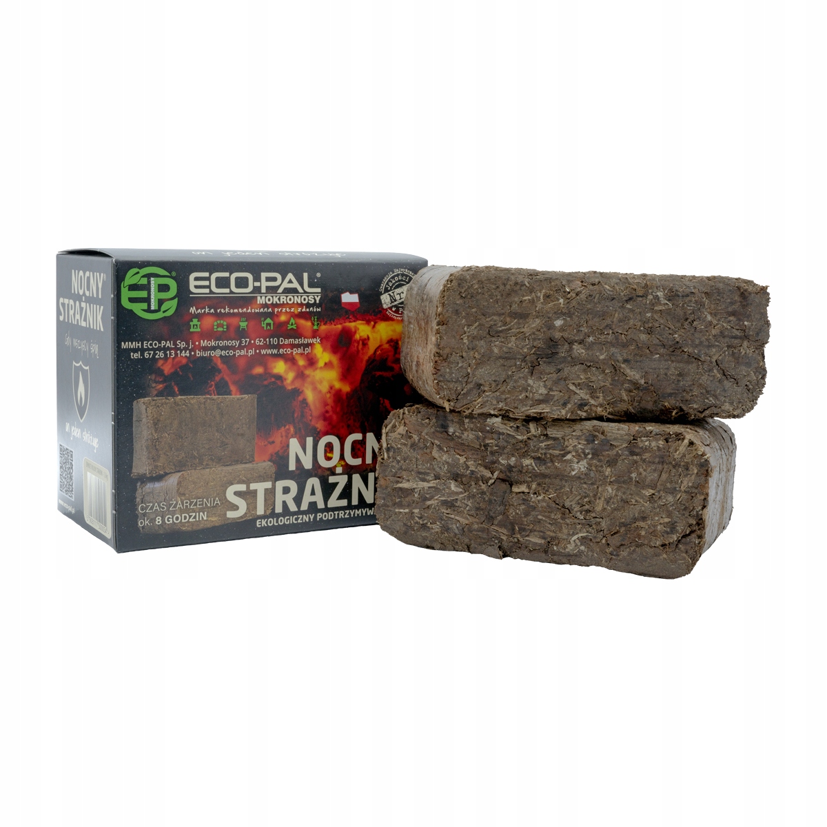 

Nocny strażnik, brykiet nocny 1,9 kg Eco-pal