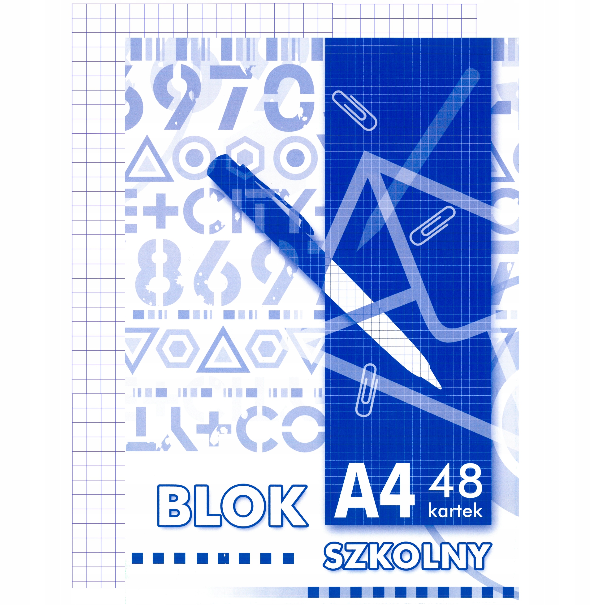 

Blok notatnikowy szkolny A4 48 kartek w kratkę