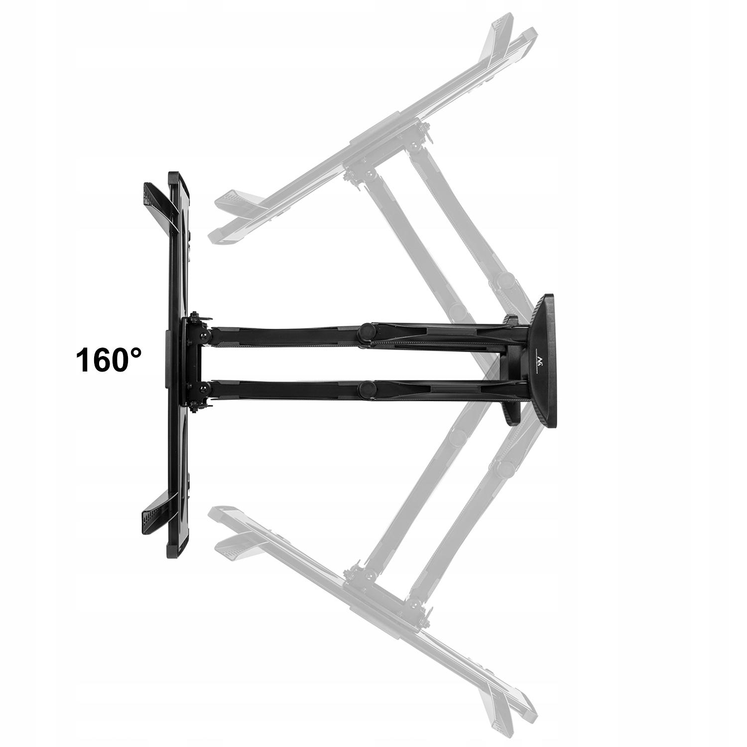 OBROTOWY UCHWYT DO TELEWIZORA TV WIESZAK LED LCD OLED QLED 26-70" do 45kg Model MC-781