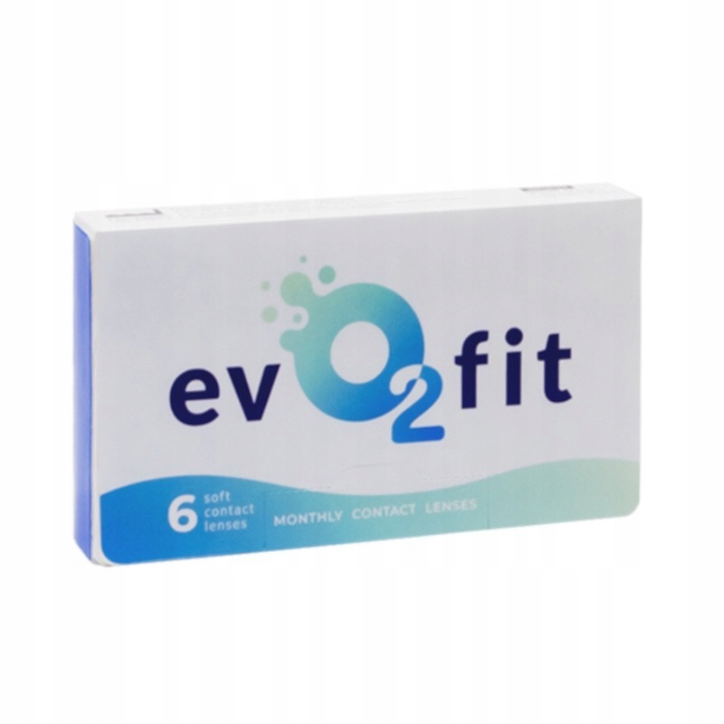 

Soczewki evO2fit monthly contact lenses 6 szt 8,6
