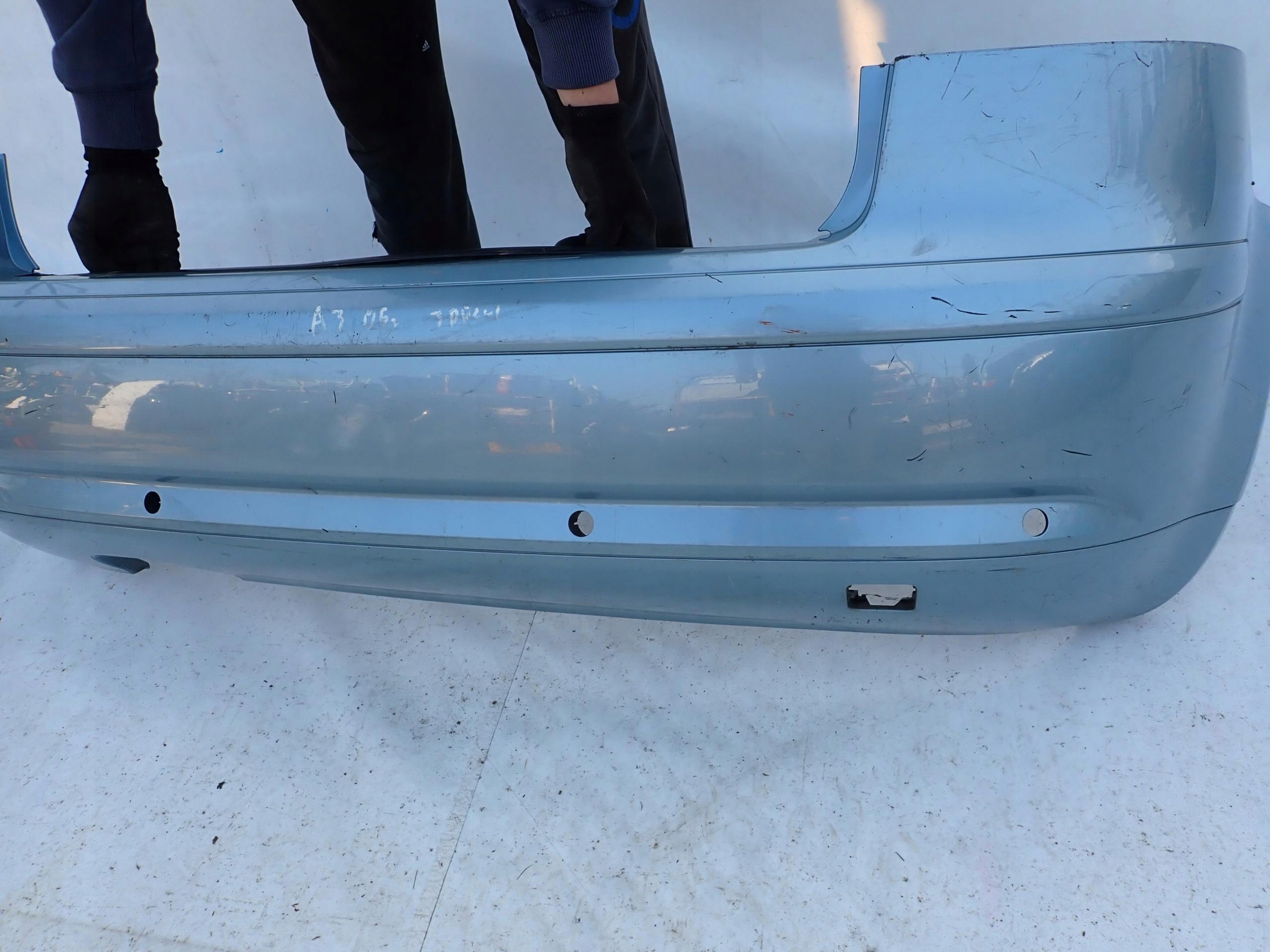 AUDI A3 II 2 8P 3D 03-08 bumper rear part rear PDC