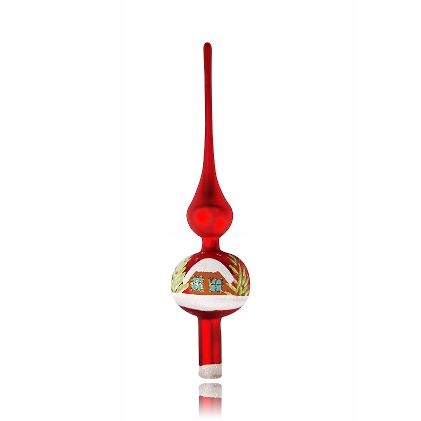 

Outlet Czub 28cm dekor szklane choinkowe