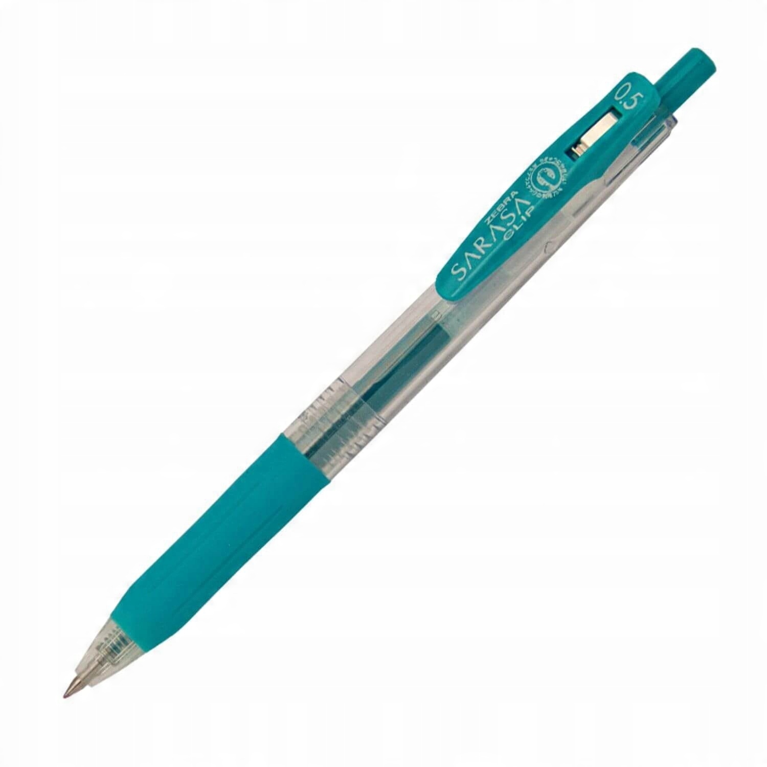 

Długopis żel. Zebra Sarasa Clip 0.5 Blue Green
