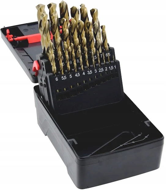 Wurth Zestaw Wierteł Hasco 25 sztuk Inox