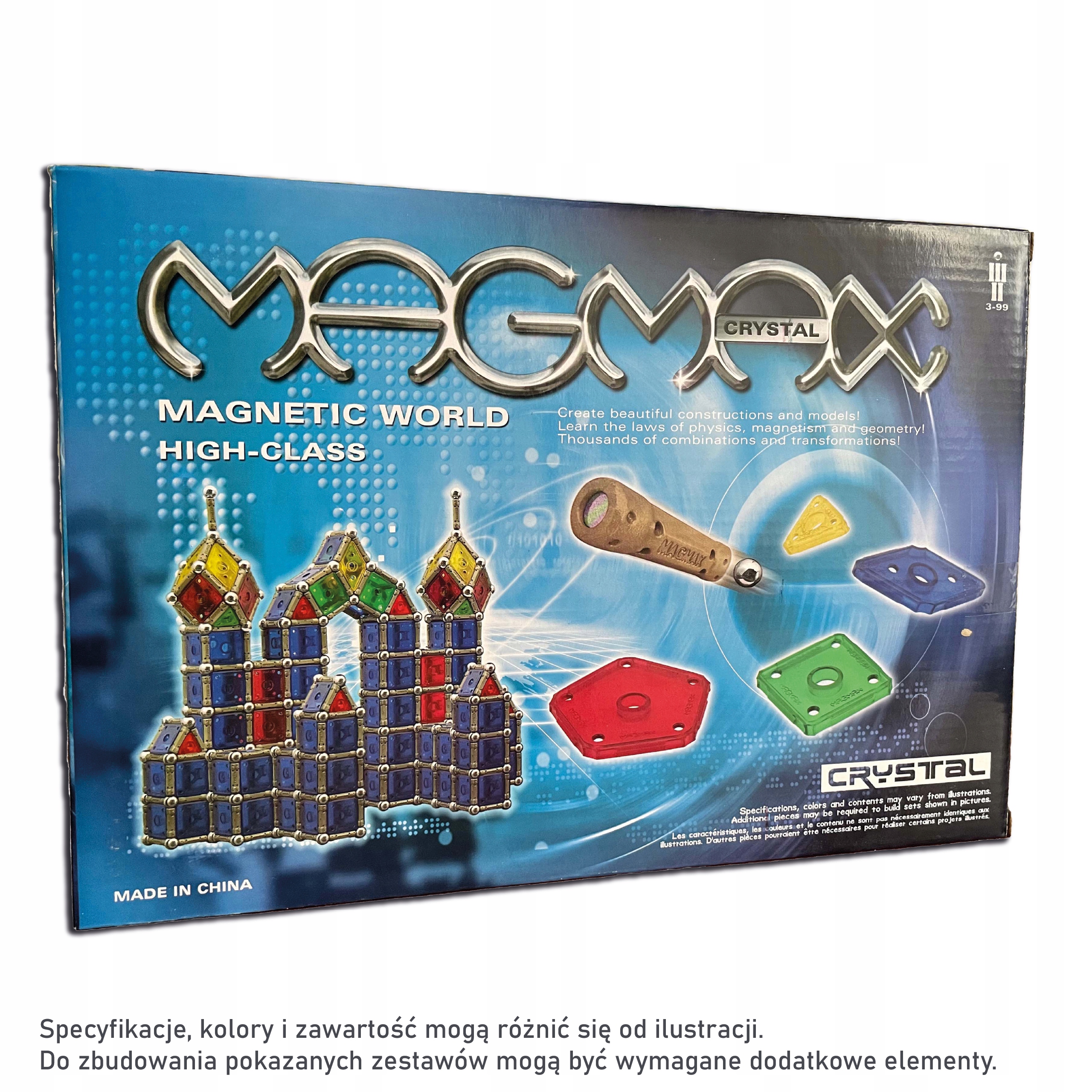 

Klocki magnetyczne Magmax 84 elementy 661C