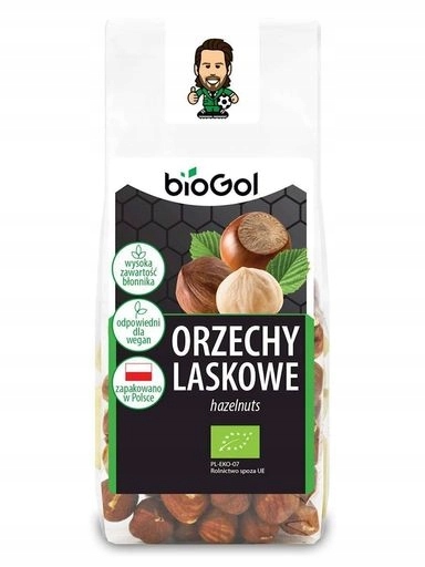 3x Biogol Lískové ořechy Bio 100 g