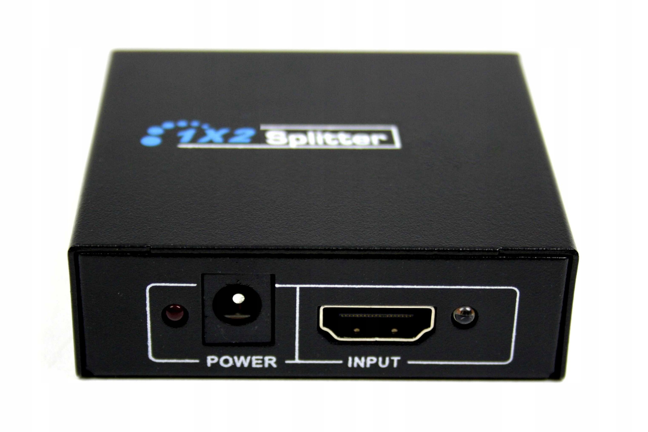 SPLITER ROZDZIELACZ WZMACNIACZ HDMI SPLITTER 1X2 SYGNAŁU AKTYWNY HUB 4K/60 Marka Inna