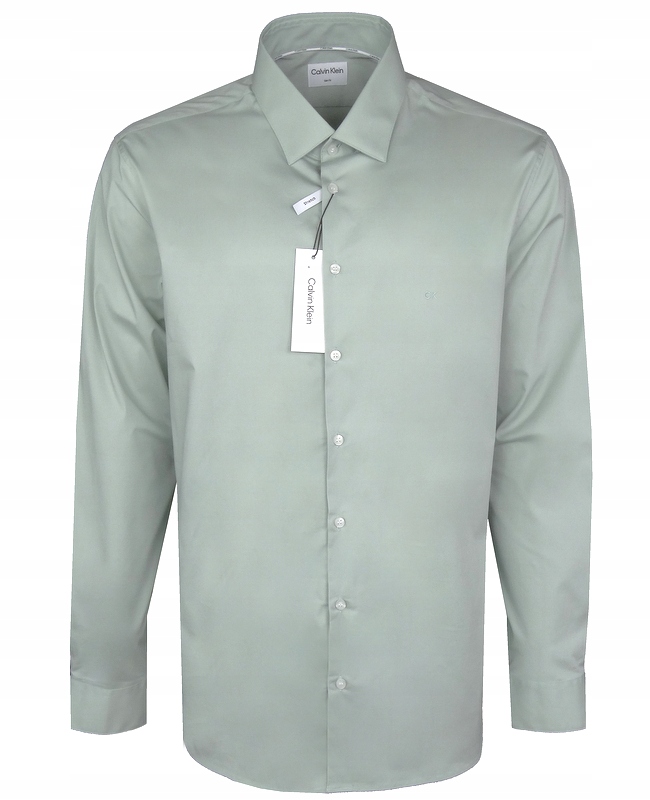 Calvin Klen pánská košile Slim, olivová, velikost 45