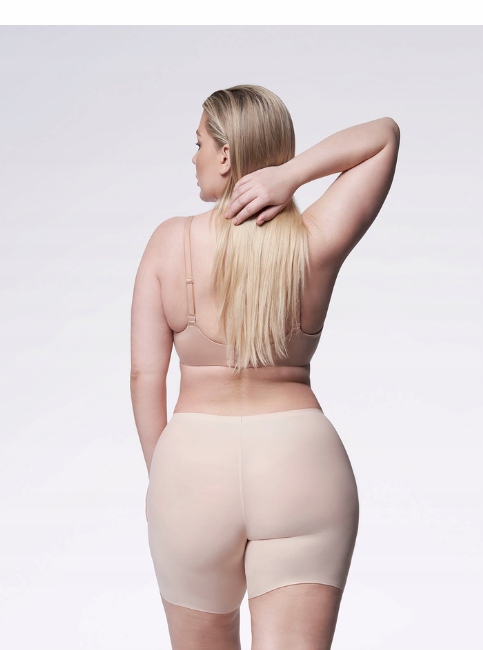 Bermudy GŁADKIE przeciw otarciom BEZSZWOWE pod sukienkę ULTRACIENKIE XXL Model BERMUDY COMFORT