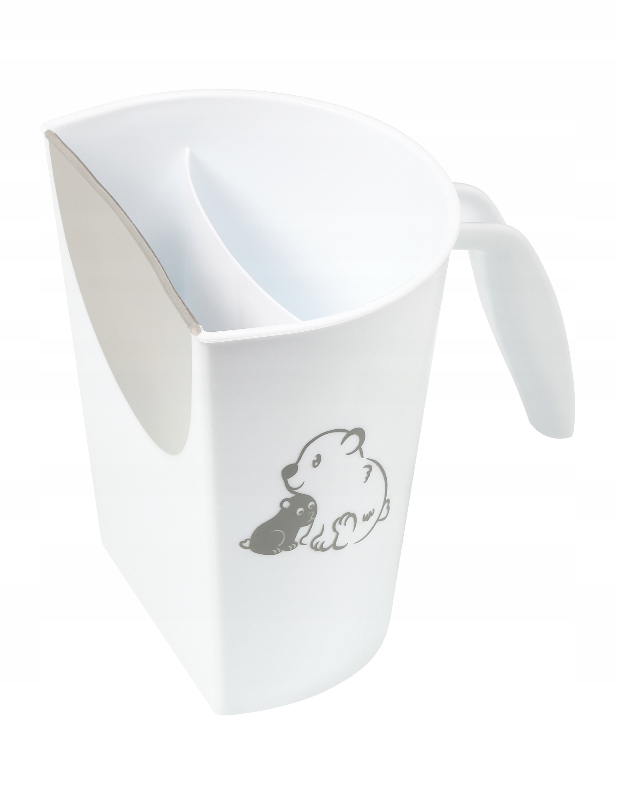 Kubek do mycia głowy Babyono 242 biały