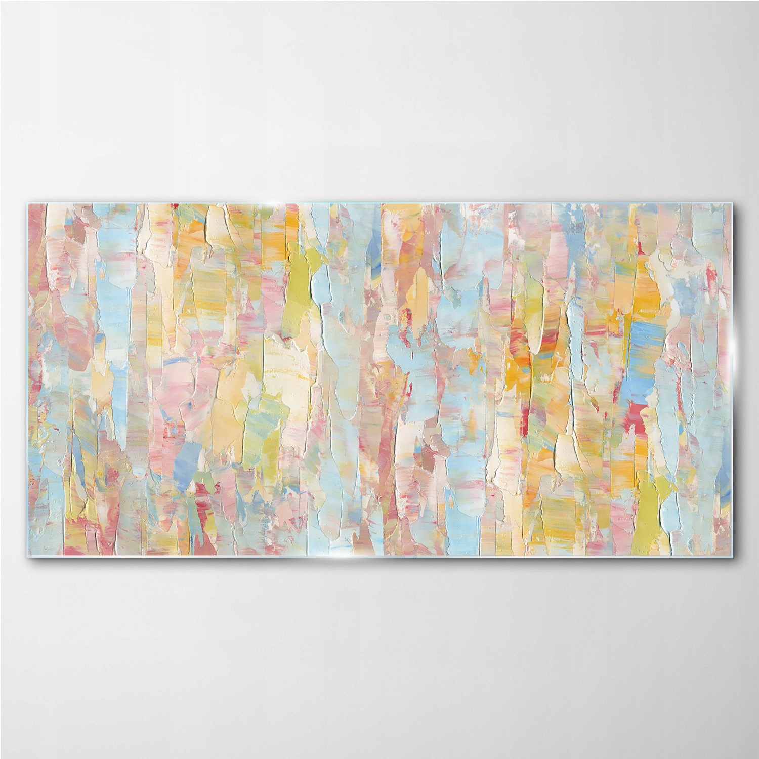 

Obraz na ścianę szklany Maźnięcia farbą 100x50 cm