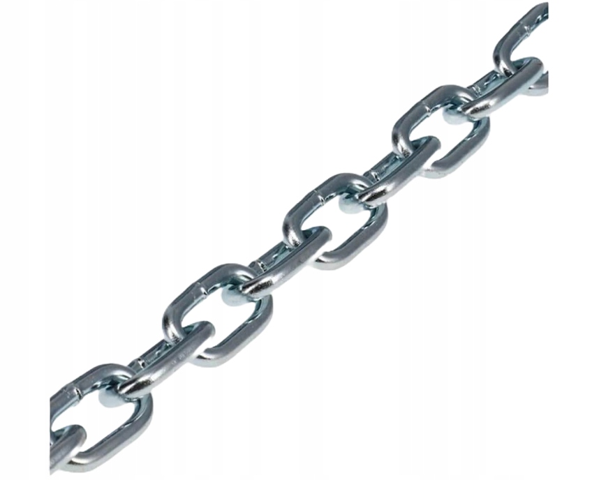 ŁAŃCUCH DO HUŚTAWKI GOSPODARCZY METALOWY STUDZIENNY 3 MM ROLKA 100Mb Marka inna