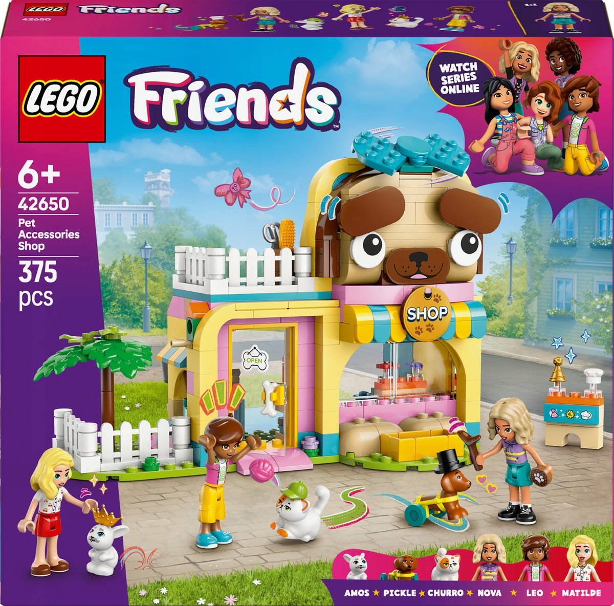 stavebnice Lego Friends Obchod S Příslušenstvím Pro Zvířata 42650