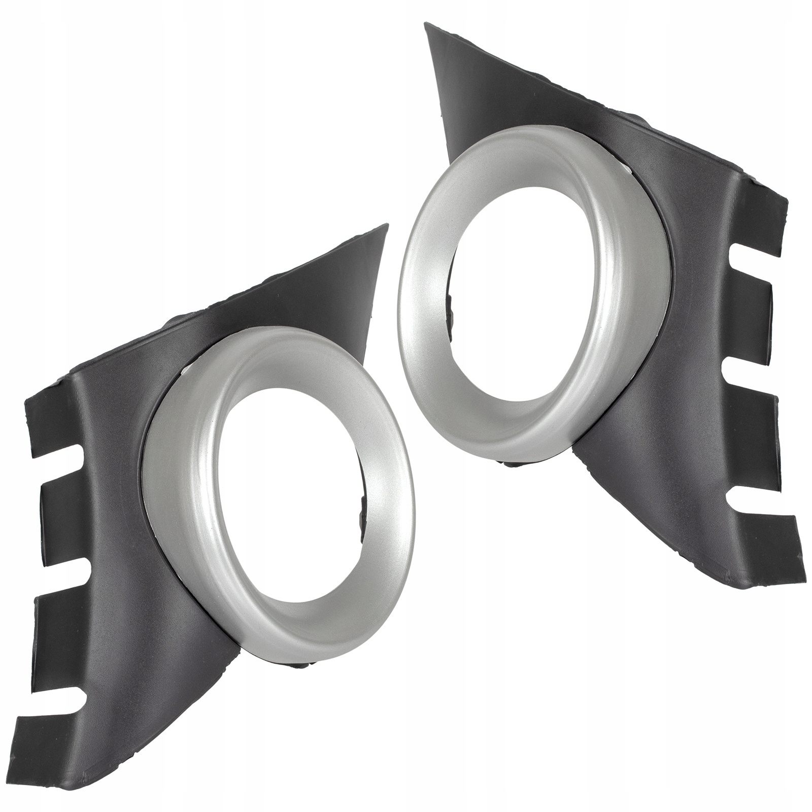 X2 Mřížka Rámeček Záslepka Atrapa Halogenu Chrom L+p Peugeot 207 Sport Rc Sw