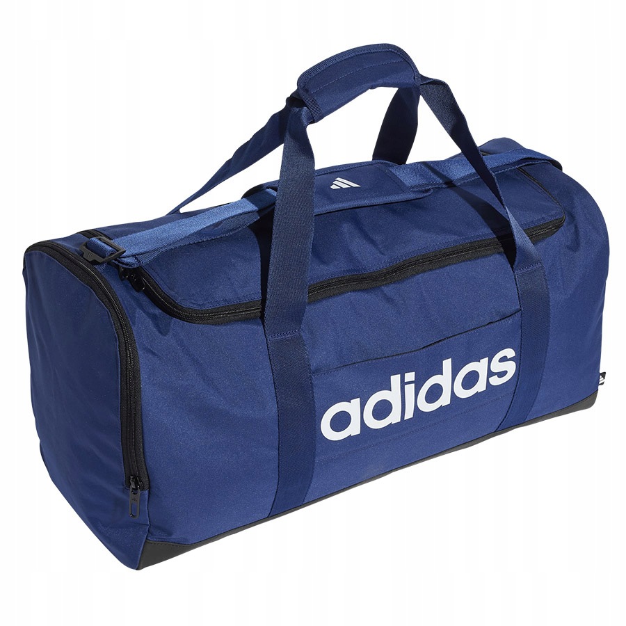 Tréninková taška adidas Linear Duffel 40 l modrá IN6116