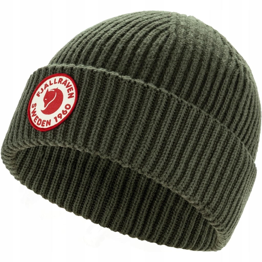 Čepice dokerka Merino Fjallraven 1960 Lite Logo Hat Deep Forest