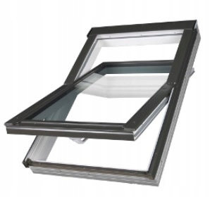 Okno Dachowe Optilight Łazienkowe Pvc 55X78 Tlp U4 3 Szybowe Kołnierz