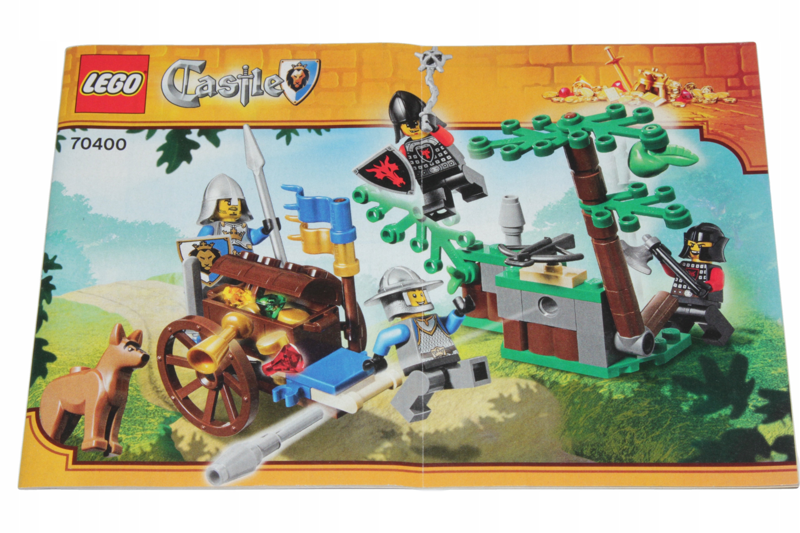 LEGO CASTLE 70400 sama INSTRUKCJA bez klocków, NOWA