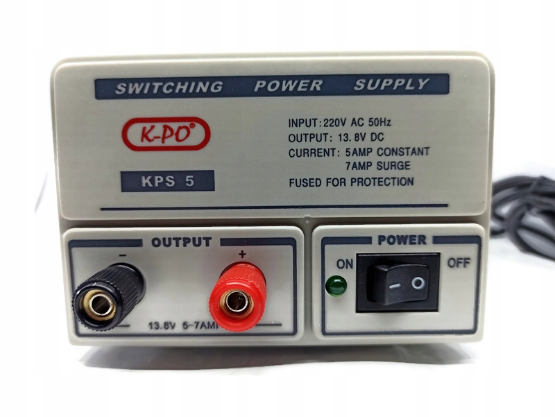 Zasilacz K-po KPS-5 5-7 A 13,8V