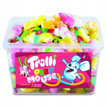 Trolli Playmouse Myszy Żelki 75 szt. 1200g