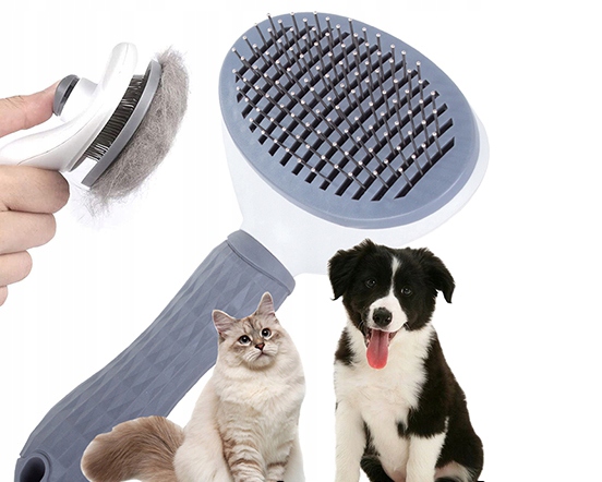 

Szczotka Do Sierści Dla Psa Kota Samoczyszcząca