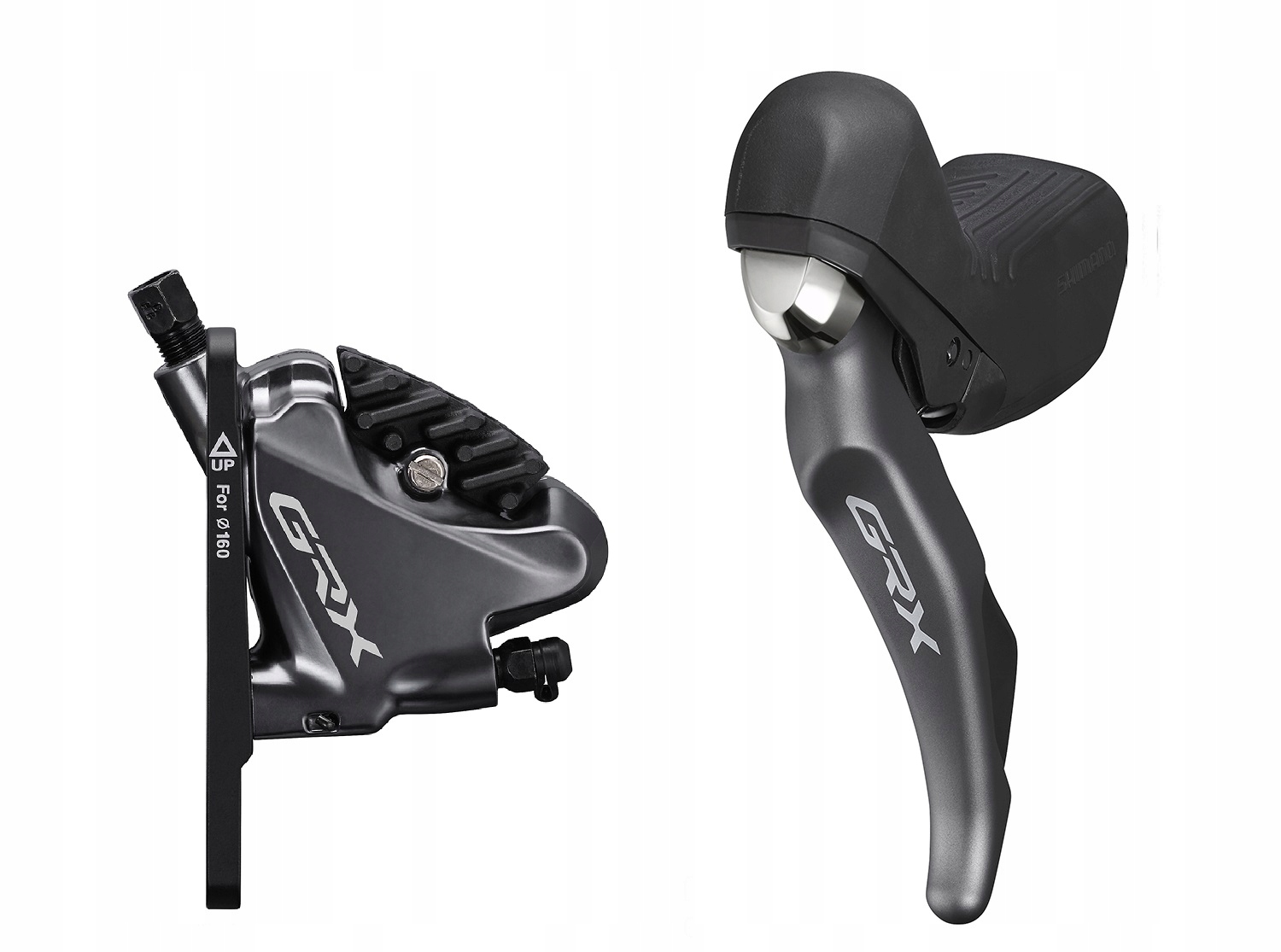 Klamkomanetka z hamulcem hydraulicznym Shimano Grx BR-810 przód/lewa