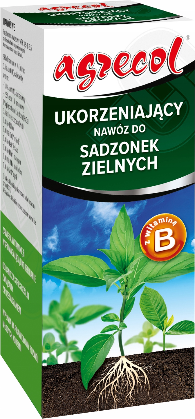 

Ukorzeniający Nawóz Do Sadzonek Zielonych 30ml