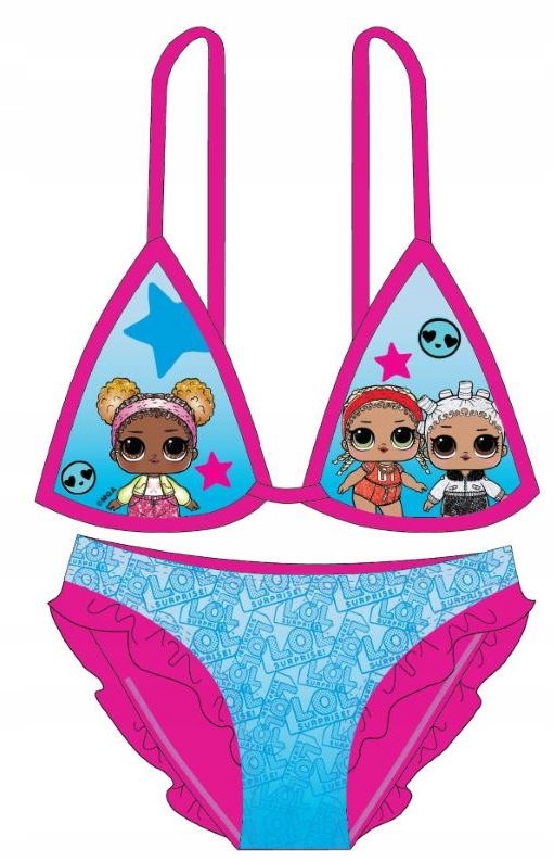 

L.o.l. kostium strój kąpielowy bikini Lol *110