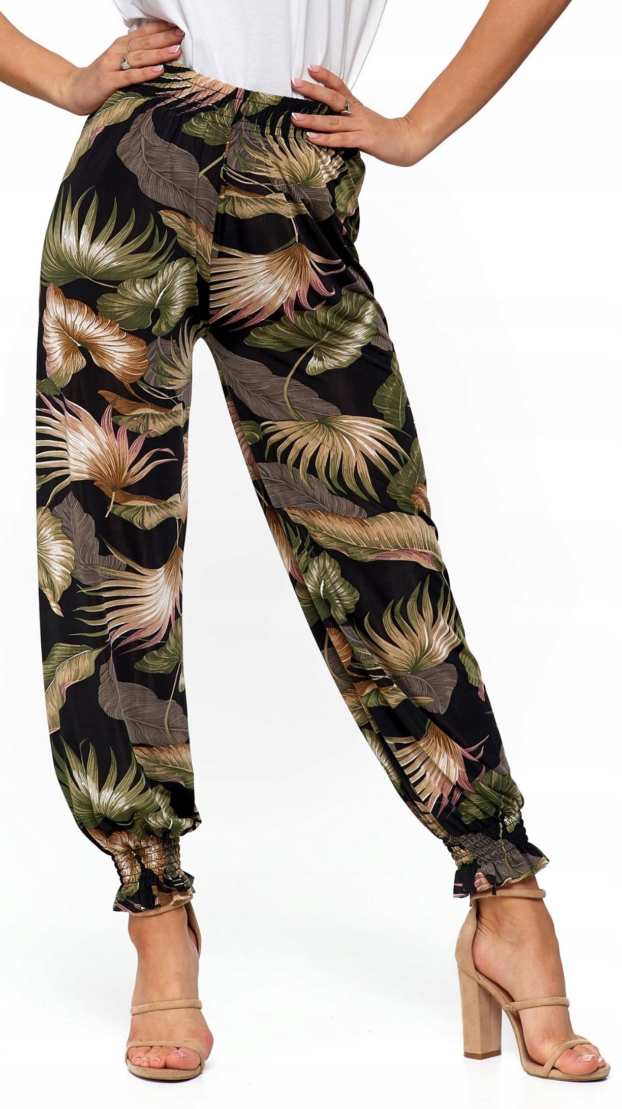 

Spodenki Spodnie alladyny długie damskie Bambus