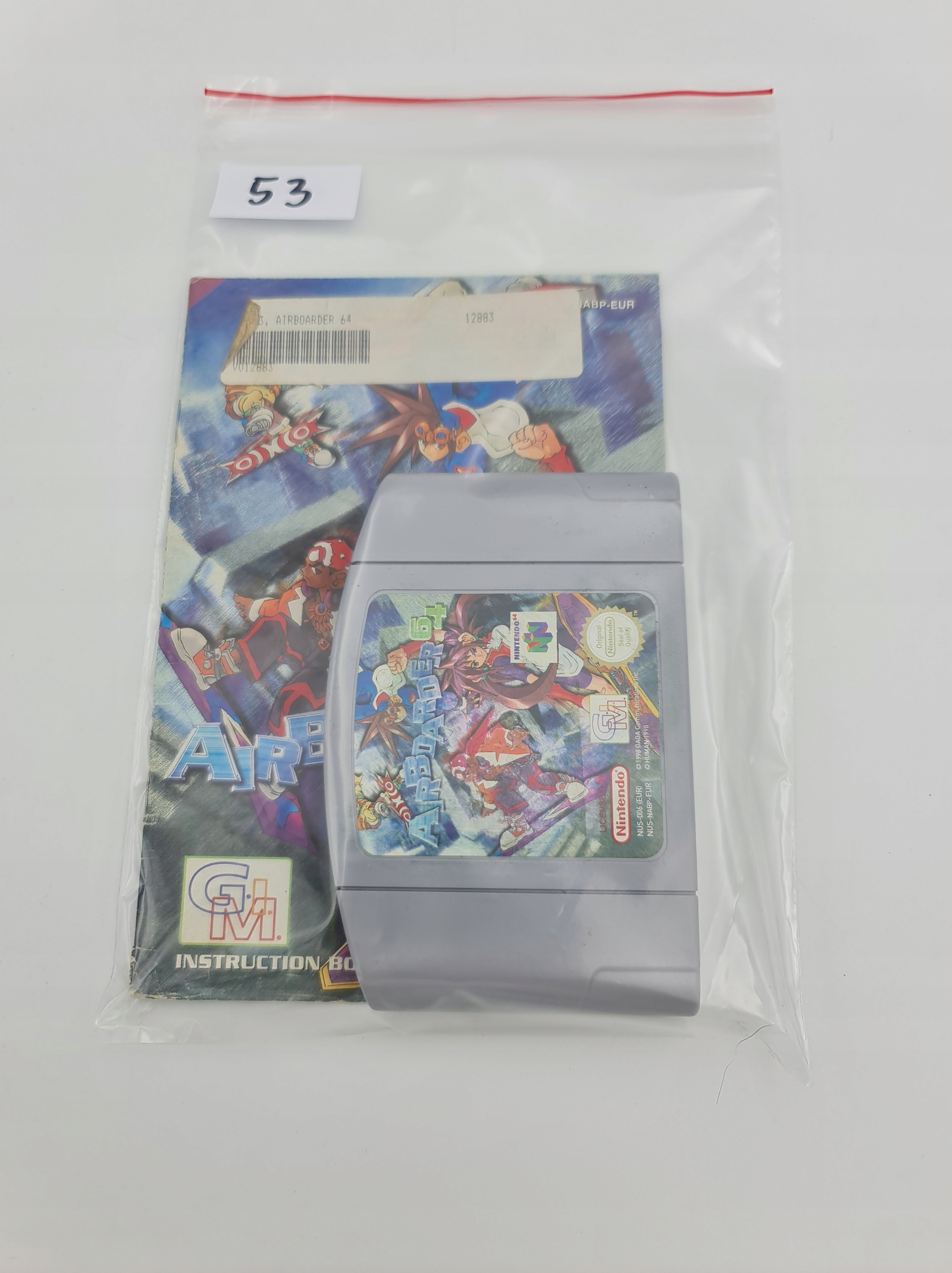 NINTENDO 64 AIR BOARDER 64 Producent Nintendo