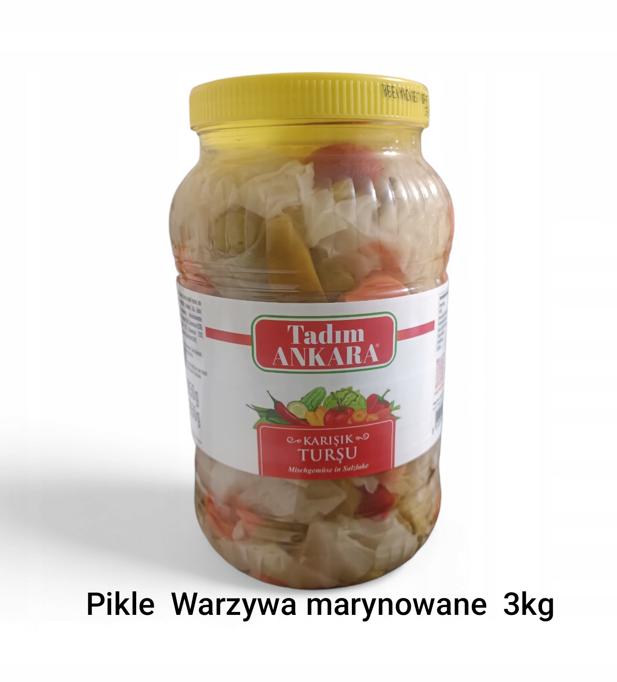 PIKLE WARZYWNE 3KG TADIM ANKARA KARISIK TURLU TURSU