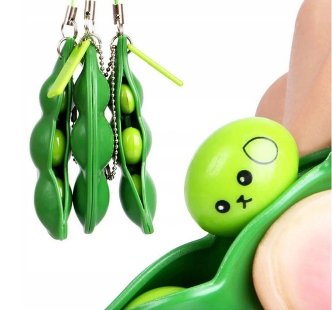 

Brelok Fasolka Bubble Squishy Fidget Antystres