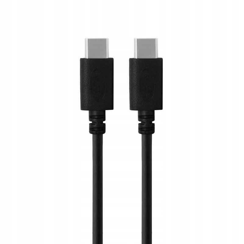 

Kabel Reverse typ C/typ C 3A 1.5 metra czarny bag