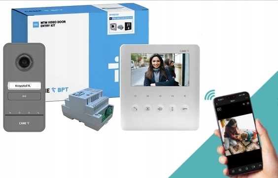 Zestaw widoeodomofonu Wifi Came Plx V Wifi Bf Lhs V/01 Plus VAS/101