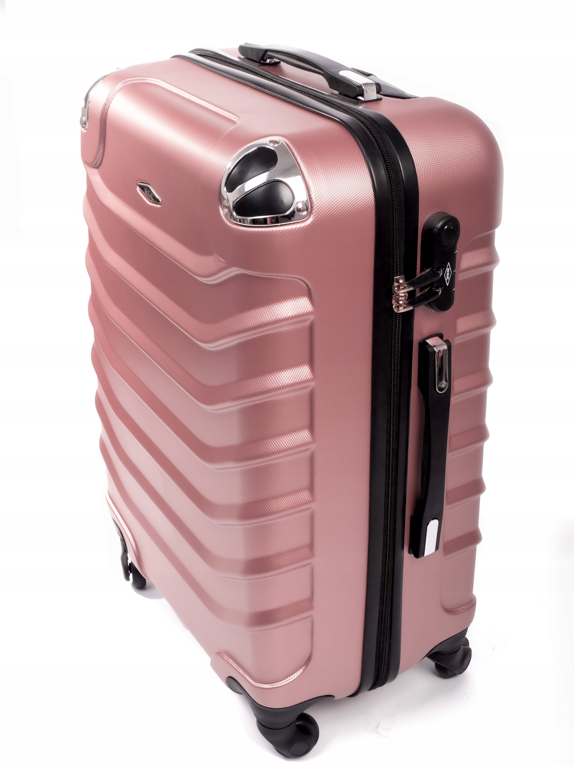 ZESTAW 2w1 MAŁA WALIZKA KABINOWA L + KUFEREK KOSMETYCZKA RGL BAGAŻ TORBA Zestaw nie