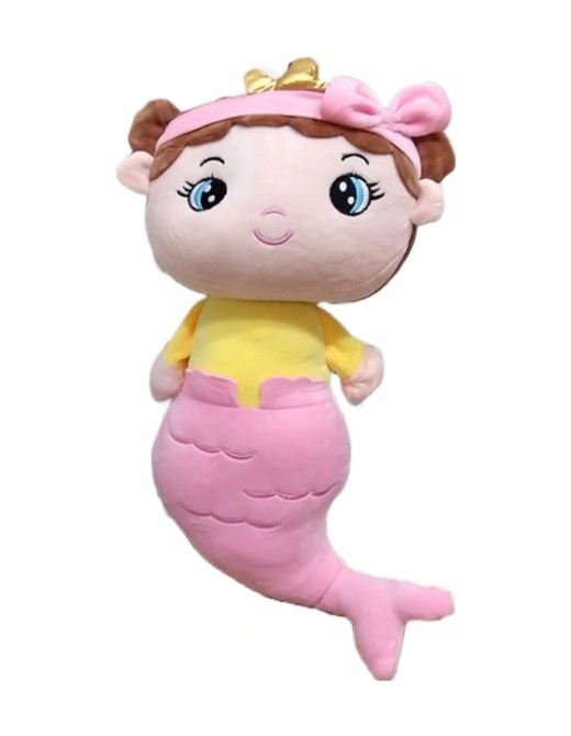 

Maskotka Pluszak Przytulanka Lalka Syrenka XL 50cm