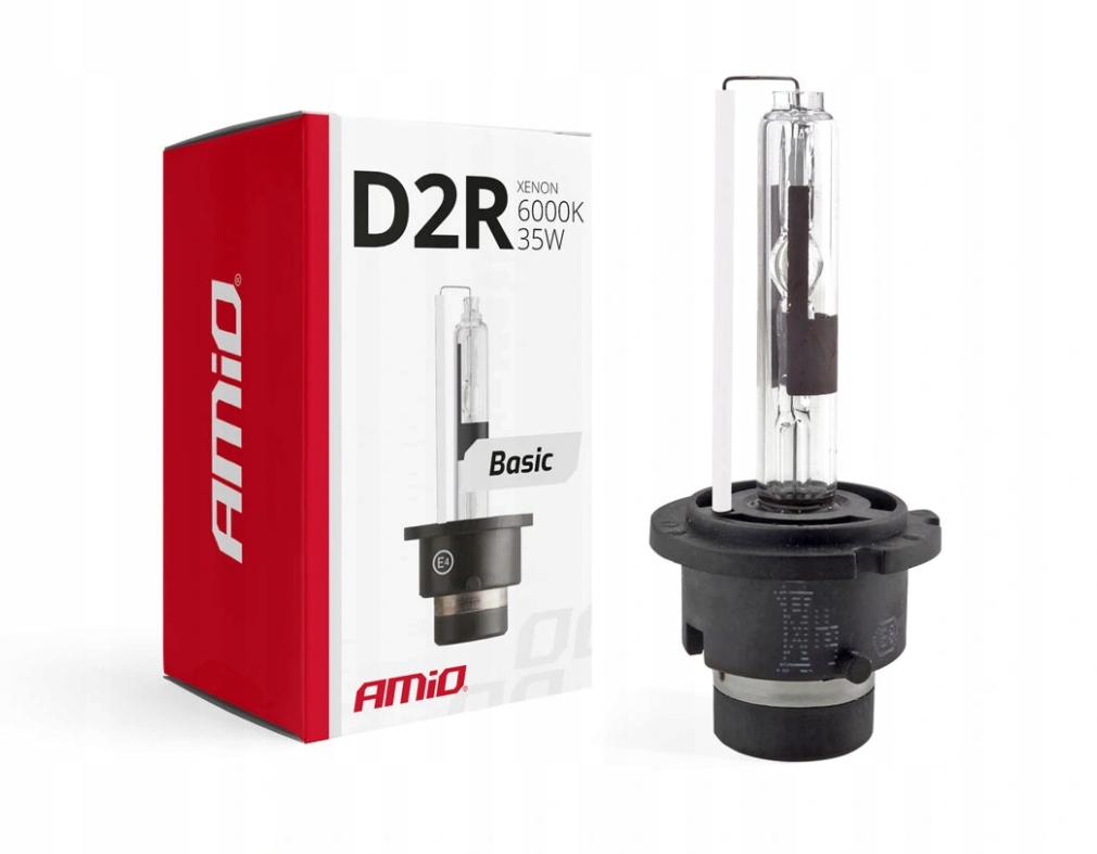 

Żarówka Żarnik Xenon Ksenon D2R 6000K AMiO