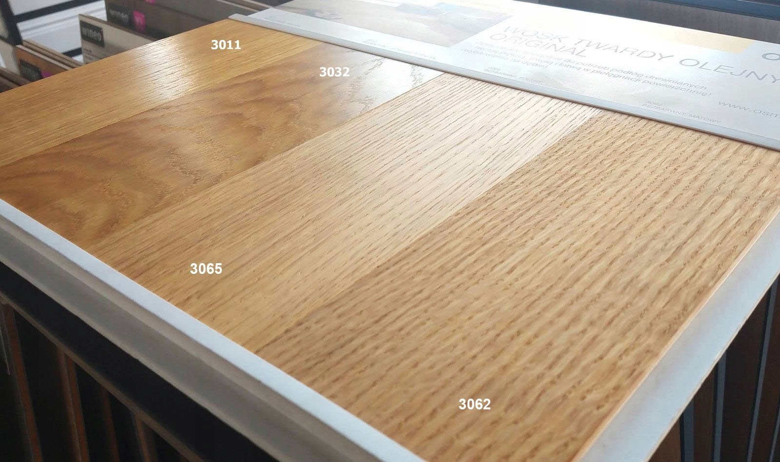 OSMO 3065 wosk twardy olej 125ml BEZBARWNY PÓŁMAT Kod producenta 3065