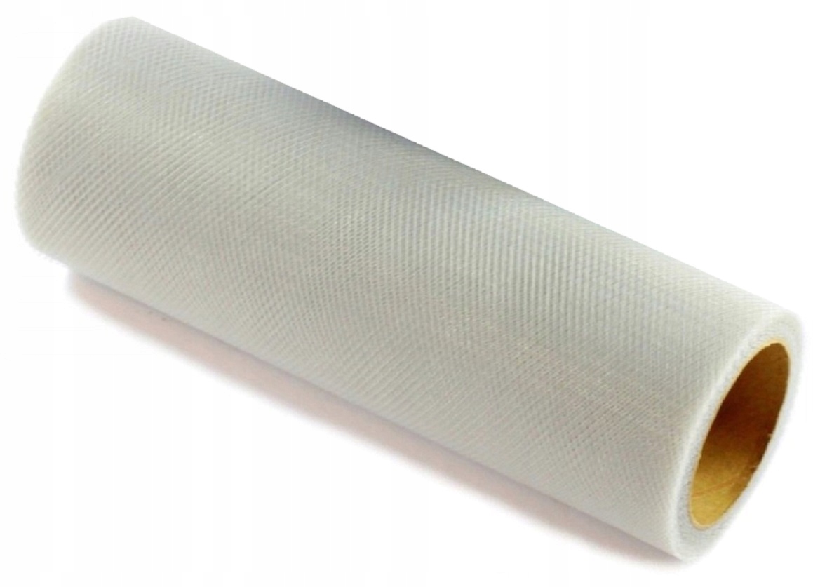 

Tiul w Rolce 15 cm x 9 m - Jasno Szary |44|