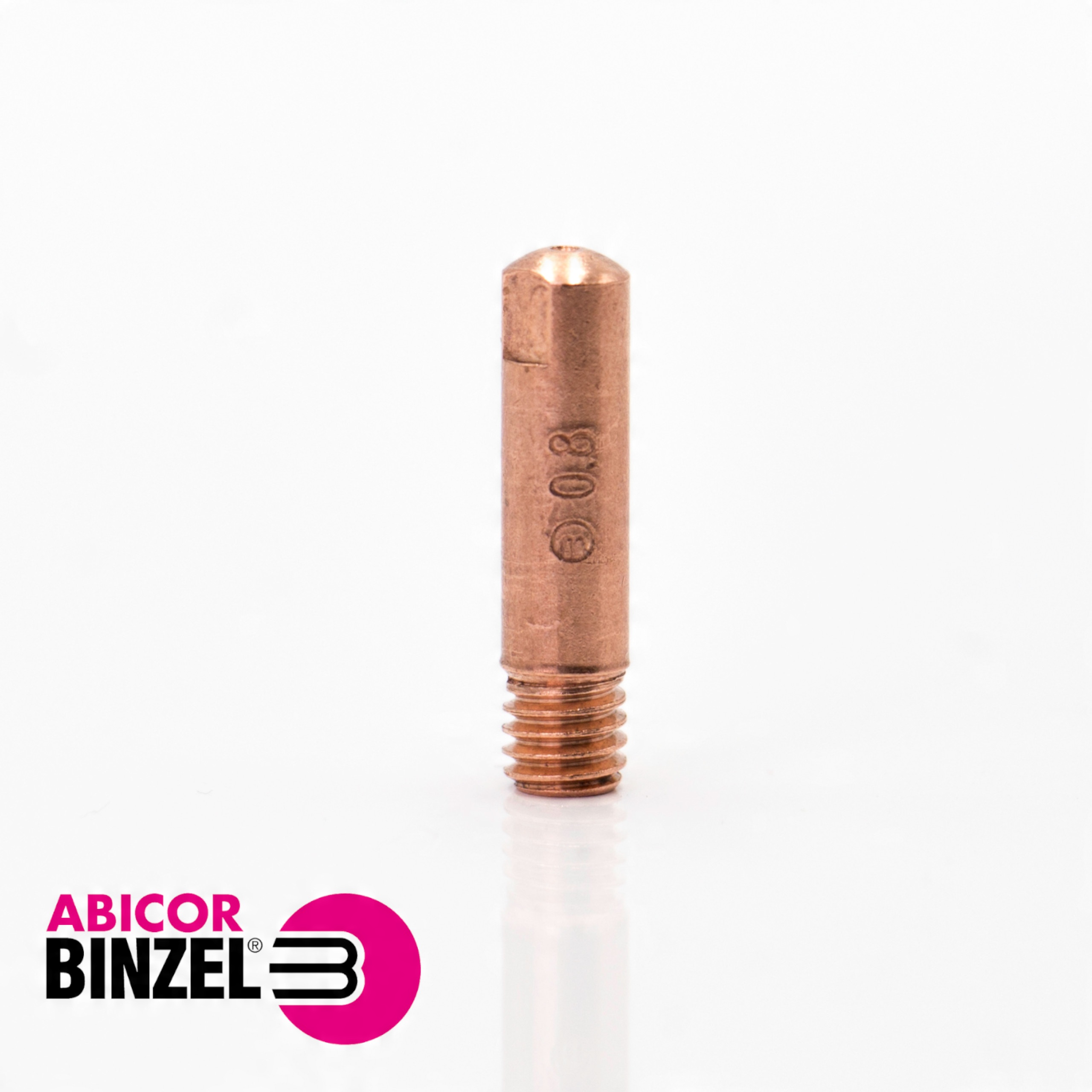 

Końcówka prądowa Binzel M6/ 0.8 mm E-cu 140.0059