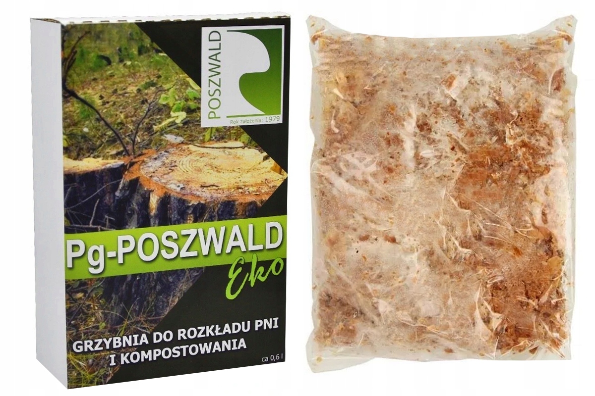 

Pg Poszwald Eko Grzybnia do rozkładu pni drzew