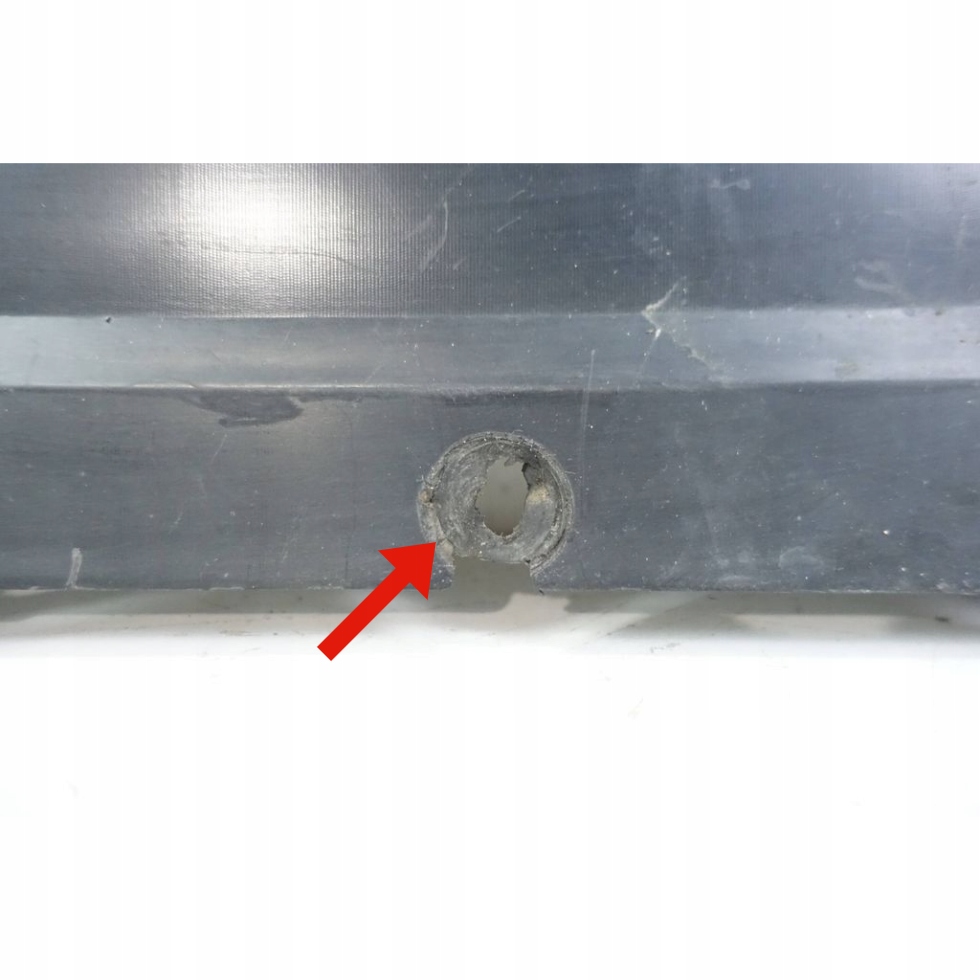 cover diffuser moulding of a bumper rear part rear TESLA MODEL X 105835600C