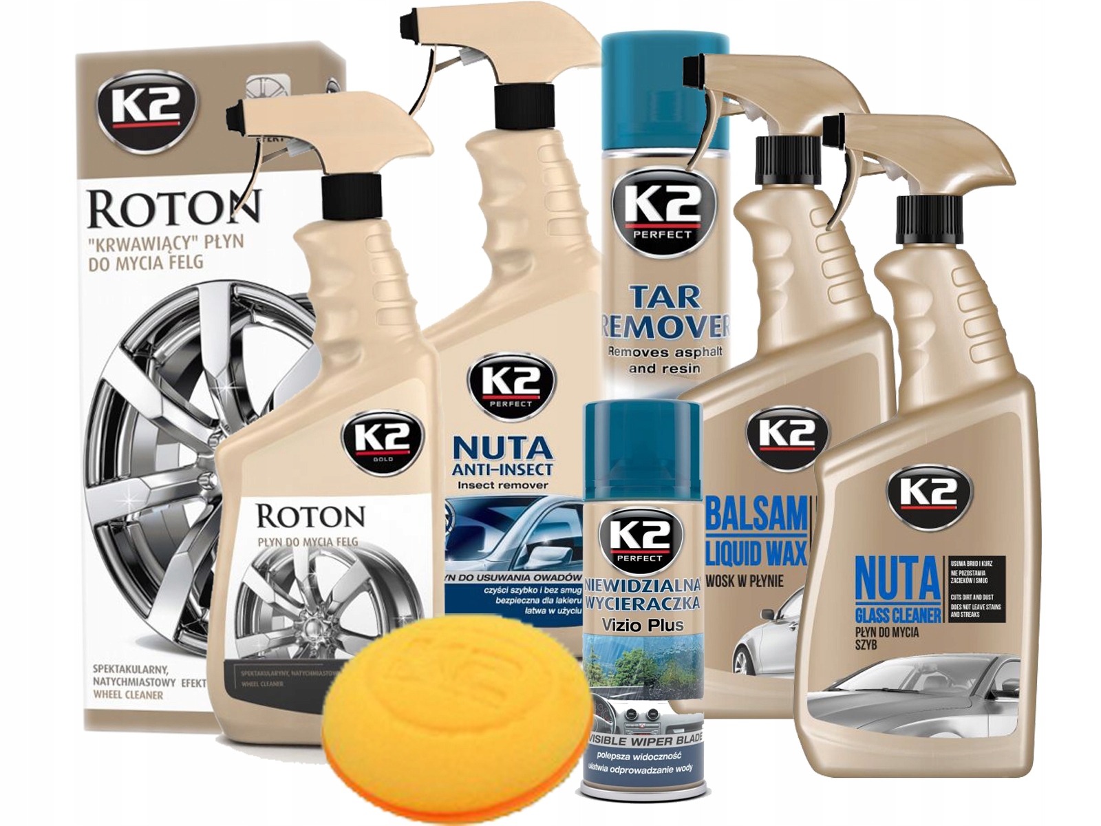 K2 Sada Automobilové Kosmetiky+bonus