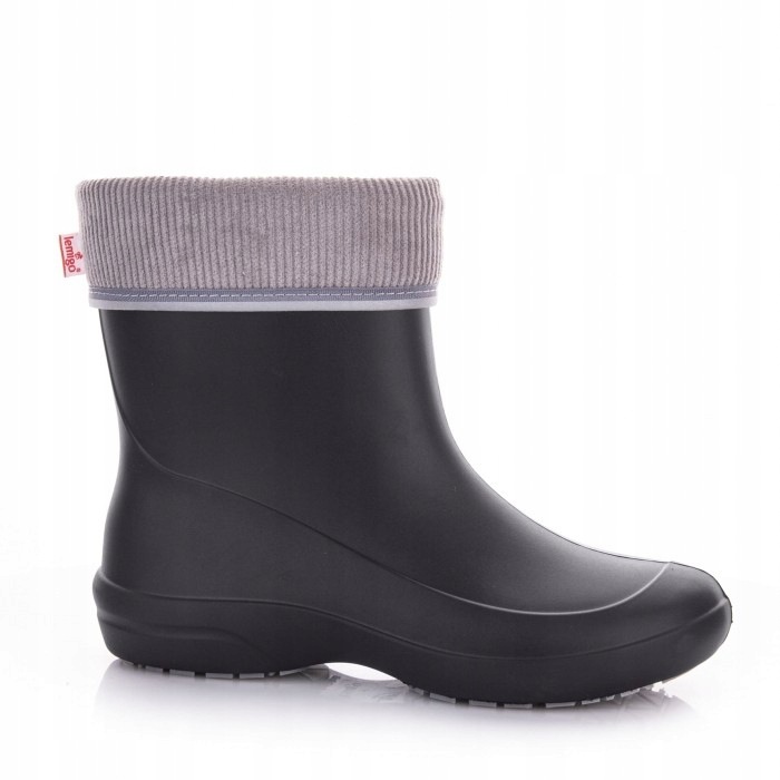 Holínky Holínky Lemigo Olga 740 Sr CI Eva Zateplené Černé VEL.37