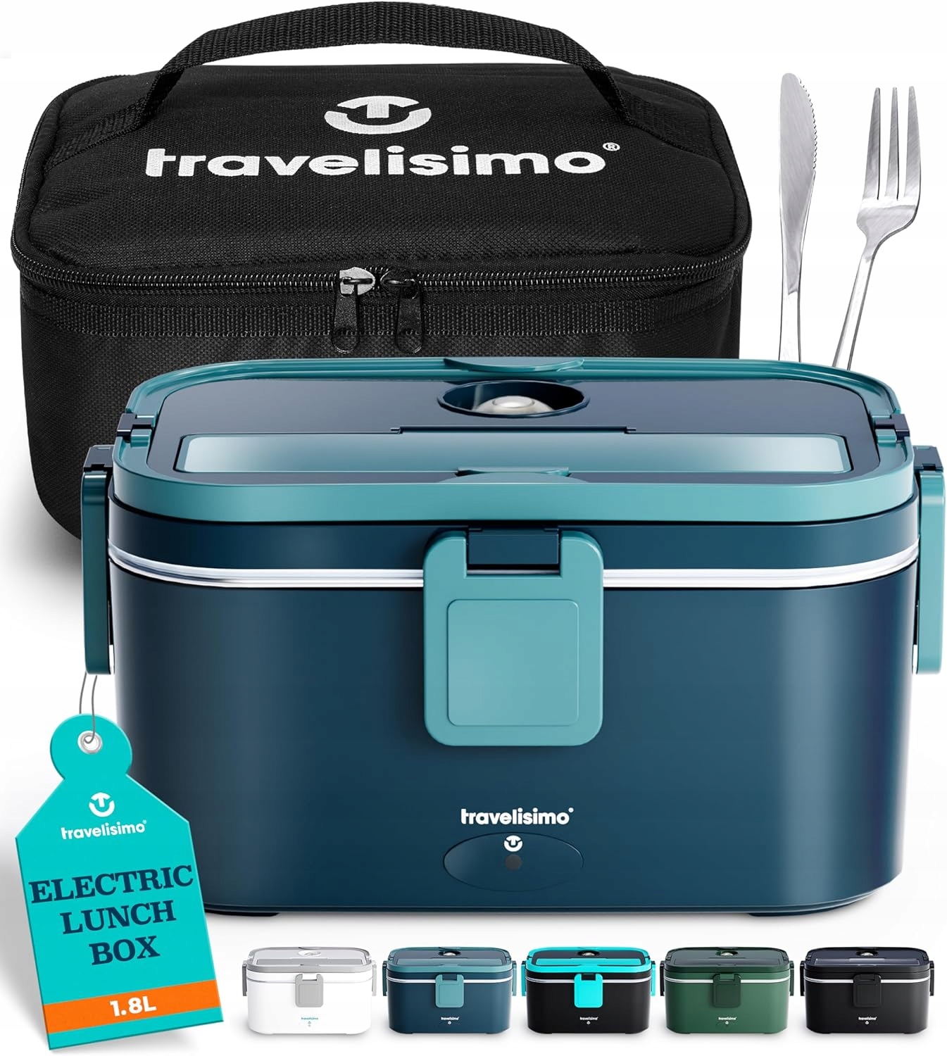 Travelisimo Krabička Lunch 1,8L Elektrická 80W 12V 24V